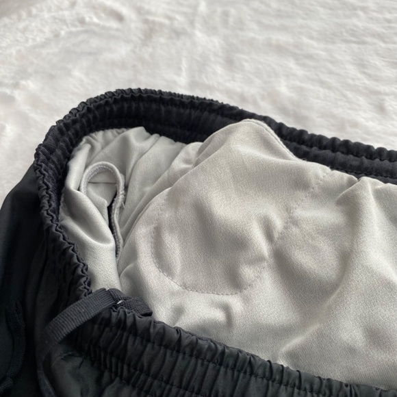 Nike Dri-Fit Running Shorts in Black and White - Picture 10 of 13